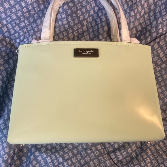 Kate Spade Sam Icon Leather Small Tote - Picture 6 of 6